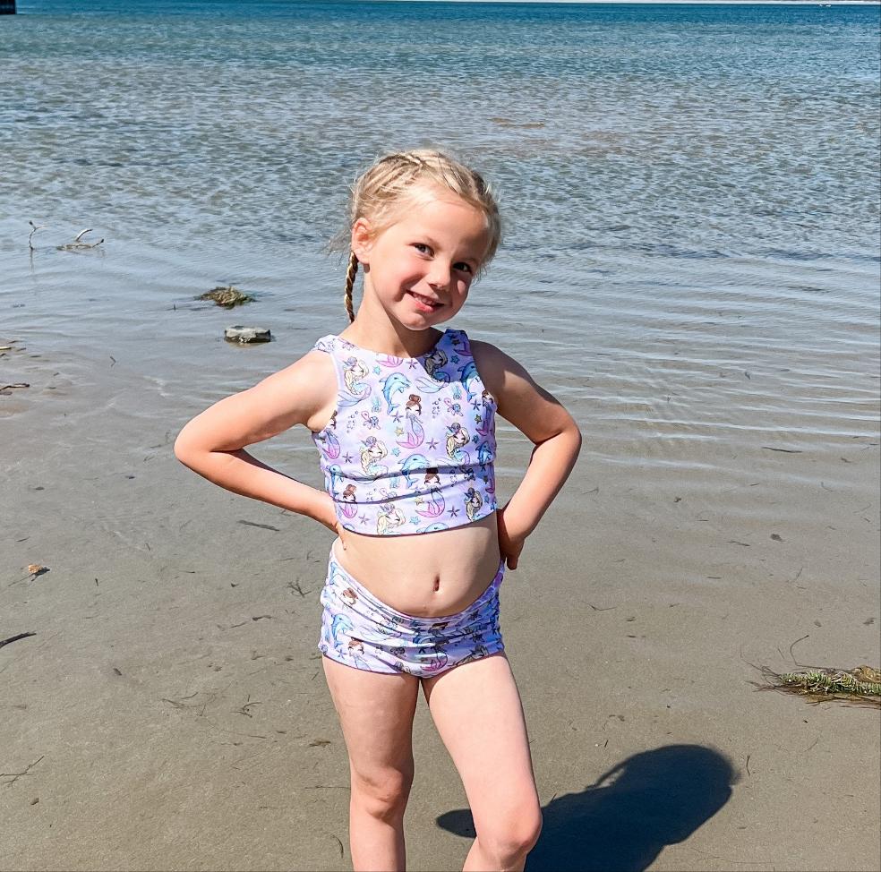 Reversible Swim Top