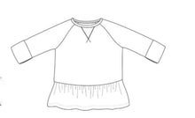 Load image into Gallery viewer, Skirted Crew sweater kids~ Back to Basics