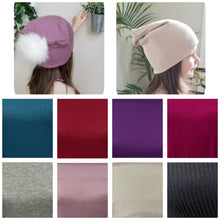 Load image into Gallery viewer, Pom Fall Beanies