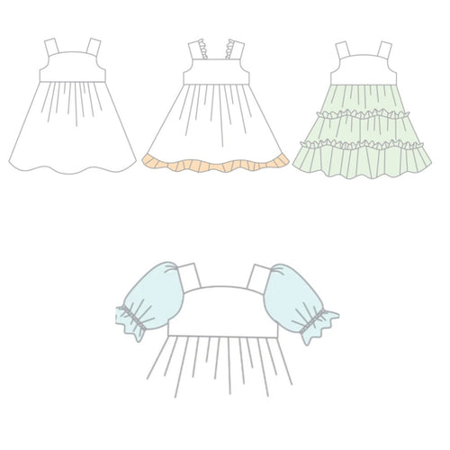 Ruffle Dress ~ CHRISTMAS