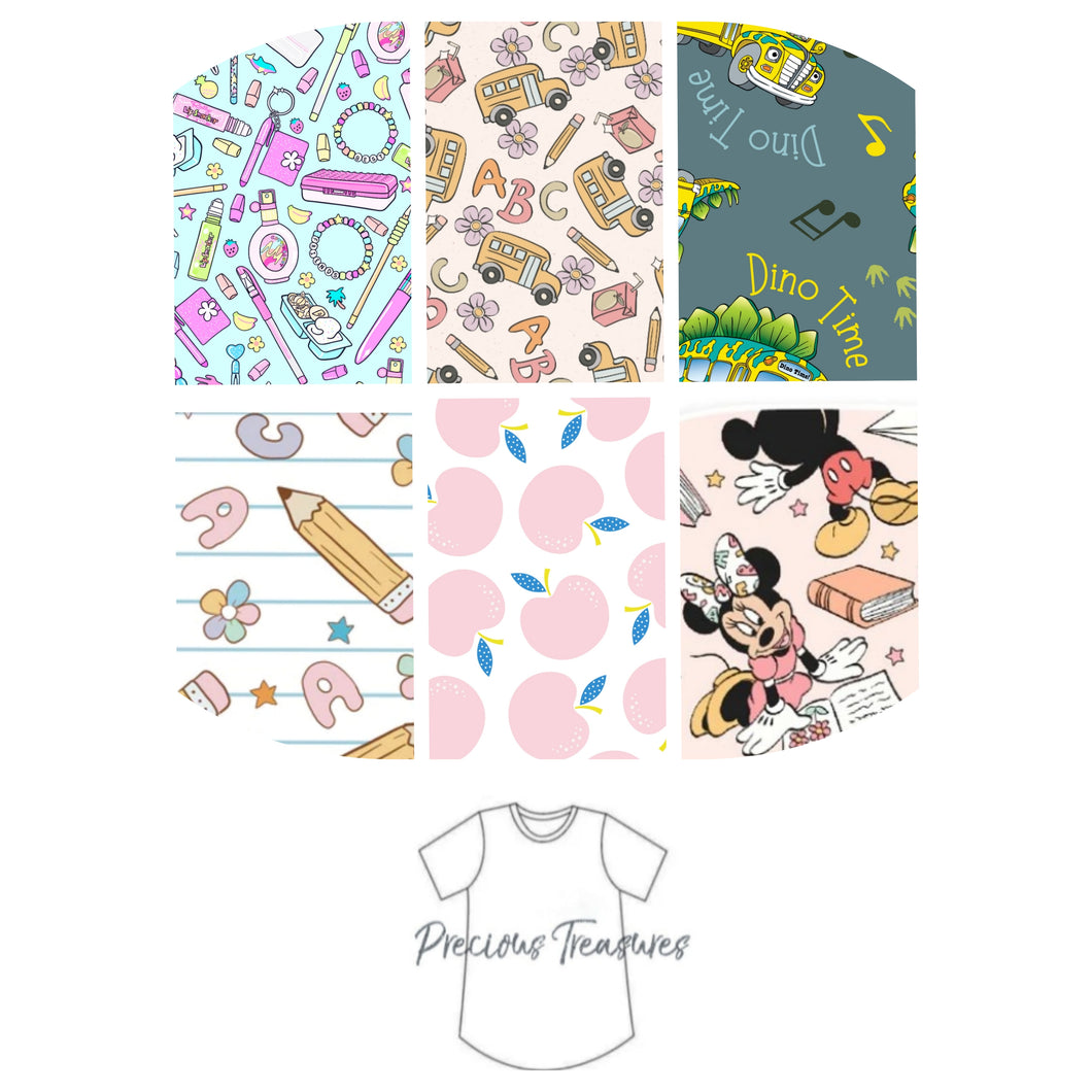 Curved tee ~ SCHOOL