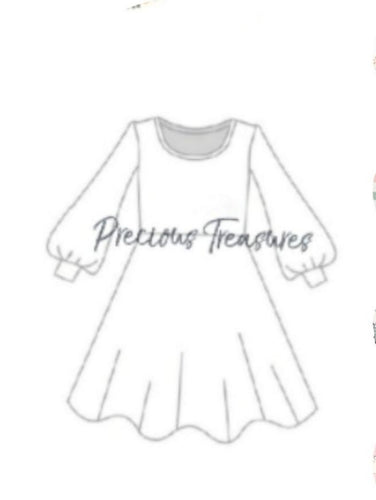 Womens Adelaine Dress ~ Christmas