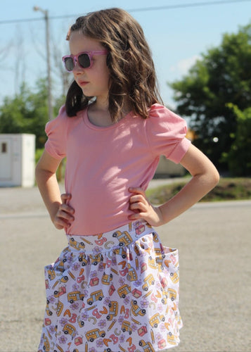 Arianna Puff Sleeve Shirt ~ SCHOOL