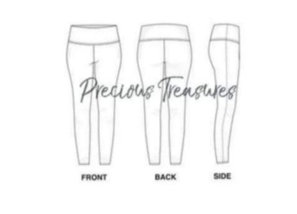 Kids Leggings Full Length ~ Back to Basics