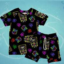Load image into Gallery viewer, Shorts Sleep Set ~ SpongeBob