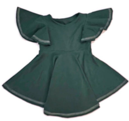 Womens Evergreen Christmas dress