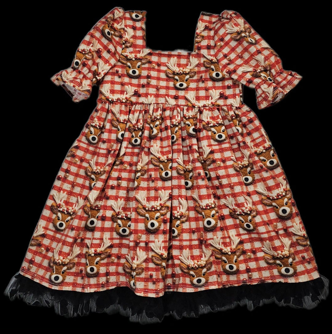 Reindeer dress Size 5t