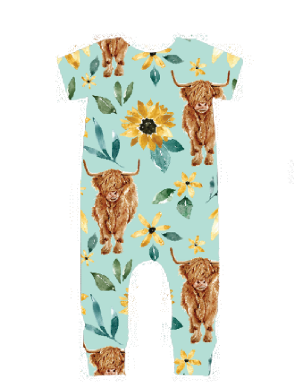 Savi Romper ~ Sunflower