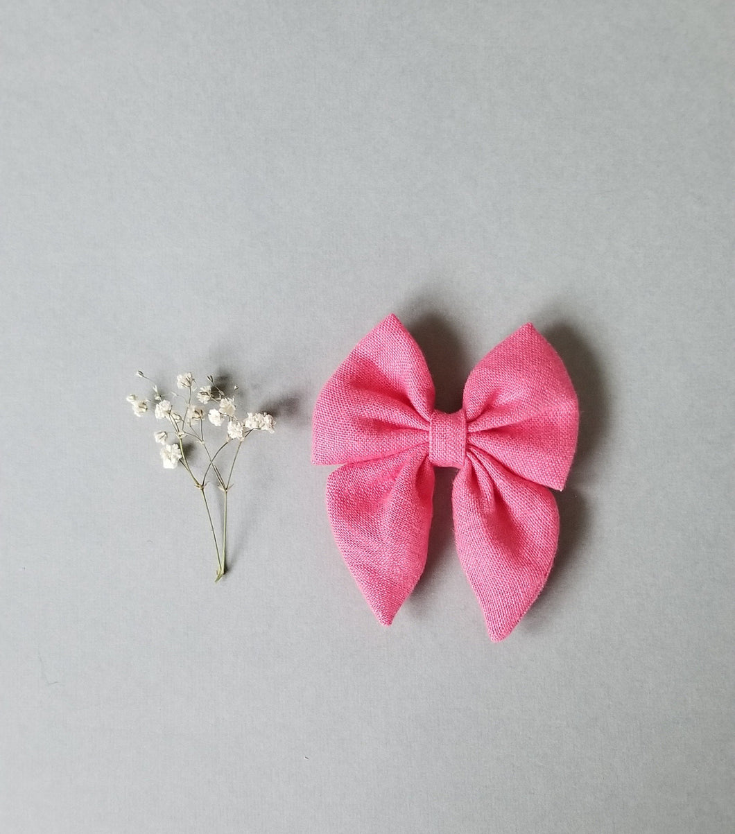 Sailor Bow - Pink
