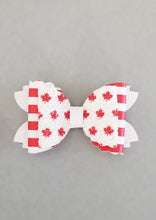 Load image into Gallery viewer, Canada Day Bow