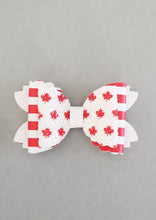 Load image into Gallery viewer, Canada Day Bow