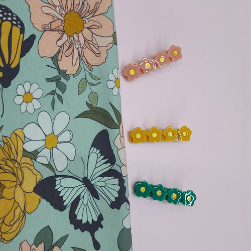 Floral Clips