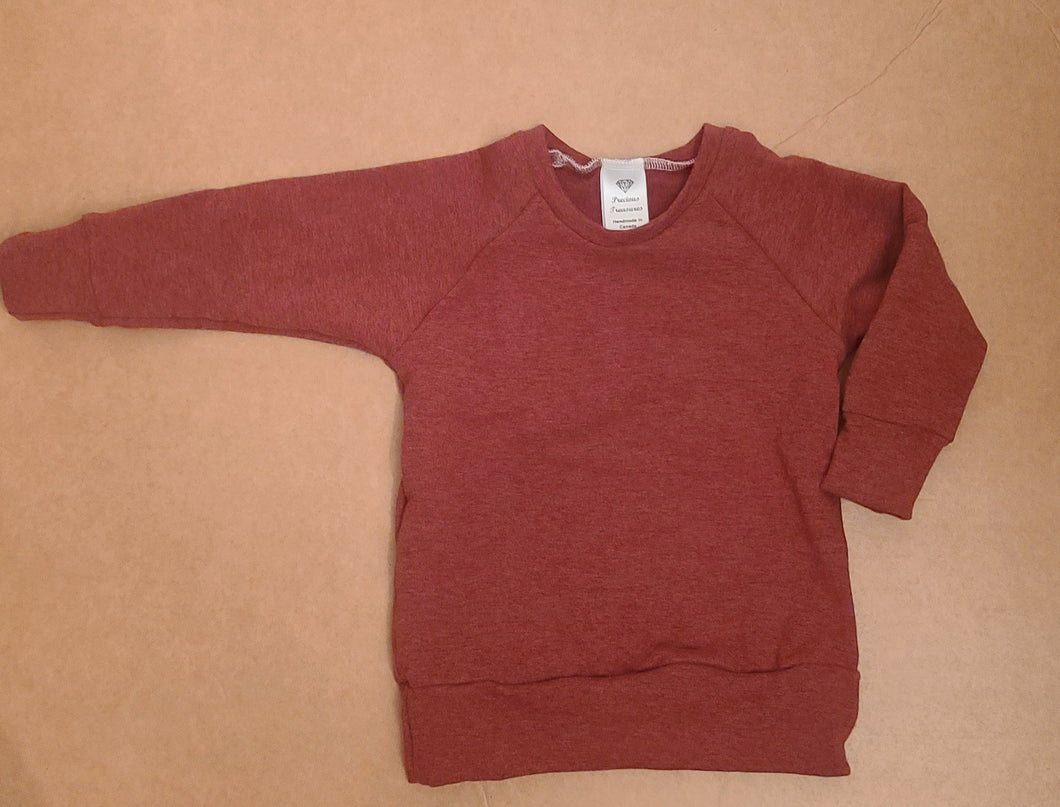 Solid RUST Crew sweaters ( 2 available)