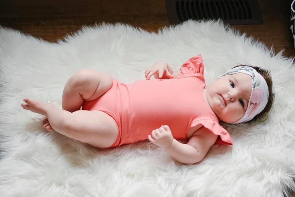 Coral Leotard