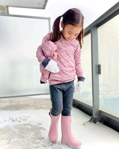Petal Pink Rain boots