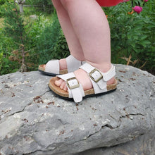 Load image into Gallery viewer, White Cork Sandals