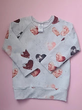 Load image into Gallery viewer, Heart crew sweater
