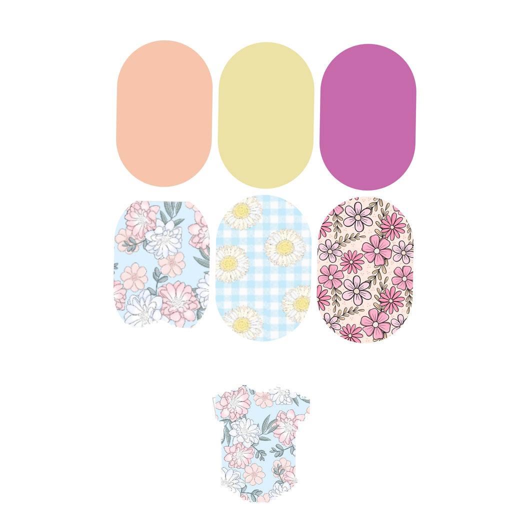 Curved tee ~ Blossom
