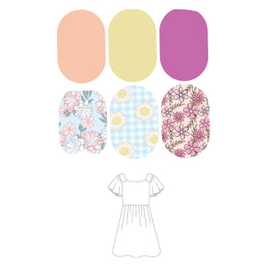 Kids Violet Dress ~ Blossom