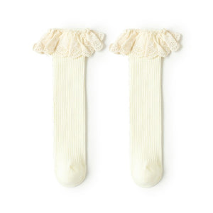 Ruffle Knee high Tights