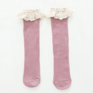 Ruffle Knee high Tights