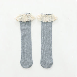 Ruffle Knee high Tights