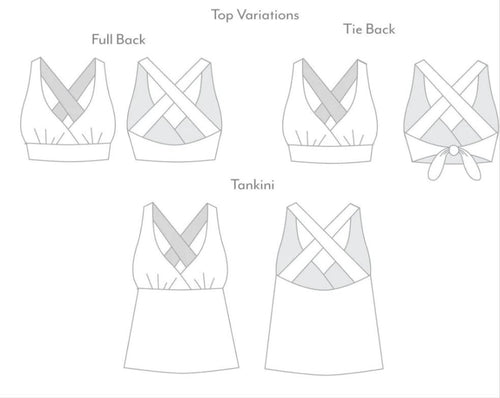 Ladies Swim top