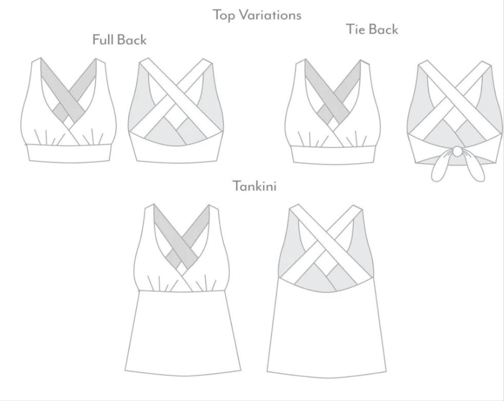 Ladies Swim top