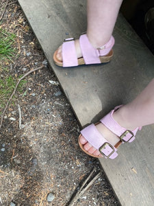 Pink Cork Sandals