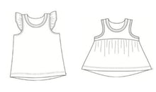 Load image into Gallery viewer, Girls Skirted/Tank