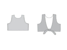 Load image into Gallery viewer, Reversible Swim Top